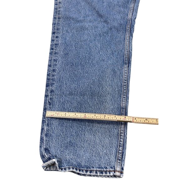 Gap Blue Jeans Easy Fit 36x30 Mens 100% Cotton Denim Made In Mexico - Picture 6 of 13